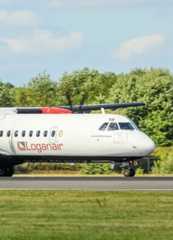 Loganair unveils new direct flights to four key UK and European destinations Loganair ATR 72.