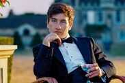 Barry Keoghan wearing a tux in Saltburn