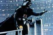Darth Vader in a scene from the second film in the Star Wars trilogy The Empire Strikes Back