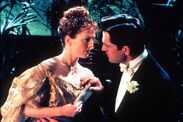 Julianne Moore as Mrs Chevely and Rupert Everett  as Lord Arthur Goring