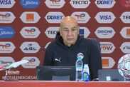 Hossam Hassan launched into a furious rant in his post-match press conference