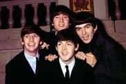 Publicity pciture of Ringo Starr, John Lennon, Paul McCartney and George Harrison - The Beatles