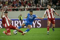 Olympiakos vs Real Madrid (03:00 – 27/11) | Xem lại trận đấu