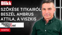 A legzordabb magyar börtönökből nincs menekvés? - Szökése titkairól beszél Ambrus Attila, a Viszkis