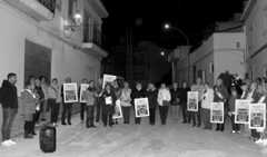 Actos 25N: Benitatxell rompe el silencio con un clamor multitudinario