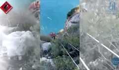 Muere una agente medioambiental tras caer de 50 metros en un acantilado de Moraira