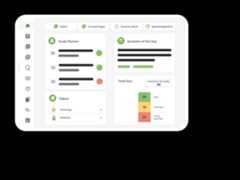 Digital study platform dashboard with planner, questions, and videos.
