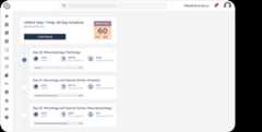 Online study dashboard showing usmle step 1 prep schedule with progress.