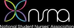 National Student Nurses' Association logo with colorful flower and text