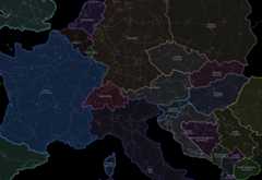 Euro Truck Simulator 2 Map Image