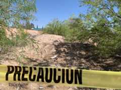 Cinta amarilla de la policía.| ARCHIVO