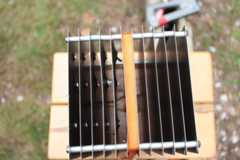 Ballistics of small arms: CCG seminar in Vienna Beschossene Zielmedien beim CCG Ballistik-Seminar in Wien. ©Militär Aktuell/Bendl