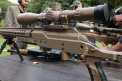 Ballistics of small arms: CCG seminar in Vienna Leihgaben von Austria Arms beim CCG Ballistik-Seminar in Wien. ©Militär Aktuell/Bendl