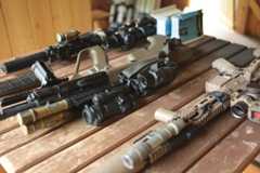 Ballistics of small arms: CCG seminar in Vienna Leihgaben von Austria Arms beim CCG Ballistik-Seminar in Wien. ©Militär Aktuell/Bendl