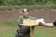 Ballistics of small arms: CCG seminar in Vienna Eindrücke vom den ballistischen Beschussversuchen beim CCG-Seminar in Wien. ©Militär Aktuell/Bendl