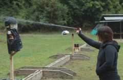 Ballistics of small arms: CCG seminar in Vienna Eindrücke vom den ballistischen Beschussversuchen beim CCG-Seminar in Wien. ©Militär Aktuell/Bendl