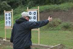 Ballistics of small arms: CCG seminar in Vienna Eindrücke vom den ballistischen Beschussversuchen beim CCG-Seminar in Wien. ©Militär Aktuell/Bendl