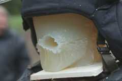 Ballistics of small arms: CCG seminar in Vienna Eindrücke vom den ballistischen Beschussversuchen beim CCG-Seminar in Wien. ©Militär Aktuell/Bendl