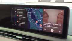 Gemini floating interface on Android Auto