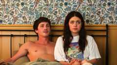 Logan Lerman and Molly Gordon in "Oh, Hi!" movie (2025)