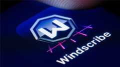 Windscribe app logo displayed on screen