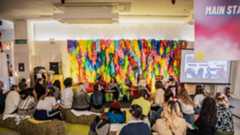 Sistaland; people at a festival