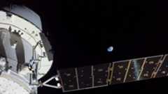 NASA's Orion spaceship during its uncrewed Artemis 1 test mission in 2022.