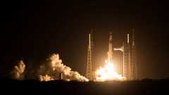 A SpaceX Falcon 9 rocket launches from Florida Crew 12