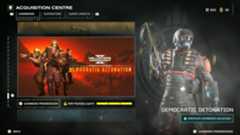 Helldivers 2 democratic detonation warbond page