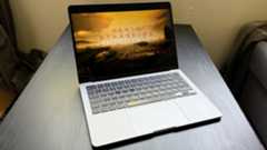 an image of a MacBook Air M2 running Death Stranding