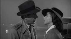 Humphrey Bogart and Ingrid Bergman in Casablanca