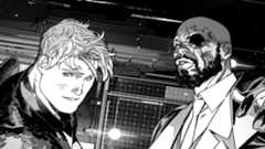 Steve Rogers and Nick Fury Jr. conferring