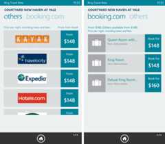 Bing Travel screenshot