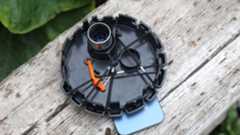 The eyepiece and dust cap together