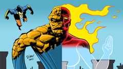 Fantastic Four comic art