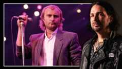 Phil Collins and Aaron Bond