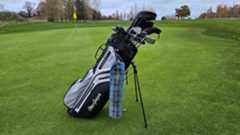 General view of the MacGregor Tourney Hybrid Stand Carry Bag