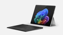 Product shot of Microsoft Surface Pro 11, one of the best AI laptops