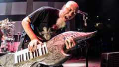 The american progressive metal band Dream Theater performs at Mediolanum Forum Assago. The keyboardist Jordan Rudess. Milan, february 4, 2017 (Photo by Francesco Castaldo/Archivio Francesco Castaldo/Mondadori via Getty Images)