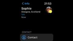 &quot;Find People&quot; app on Apple Watch