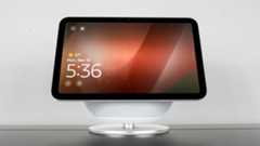 The Echo Show 8 (4th Gen) on a desk