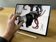 An Apple iPad Air (M2, 2024) on a desk