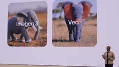 James Manyika speaks about Imagen 3 and Veo at a Google event
