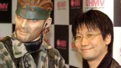 Hideo Kojima at the HMV Oxford Street in London, United Kingdom.