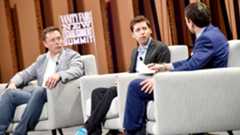 Sam Altman and Elon Musk at a Vanity Fair event back in the day