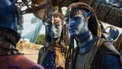 Jake Sully and Neytiri in Avatar: Fire and Ash