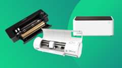 Best cricut alternatives on a mint green background 