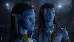 Neytiri and Jake Sully in Avatar: Fire and Ash