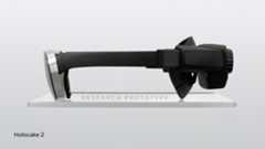 Meta Holocake 2 VR prototype from the side