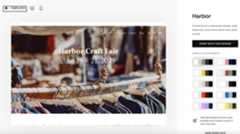 Editing a template in Squarespace